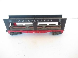 Lionel Post - War - 6414 Auto Loader Car - No Autos - Good - P5
