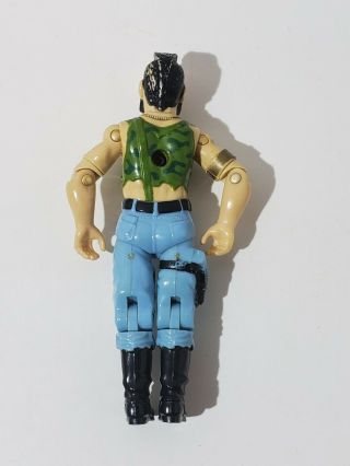 1985 Hasbro G.  I.  Joe Series 4 Dreadnok Ripper V1 Loose Action Figure O Ring 2