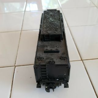 Vintage Lionel train coal car tender plastic black 3