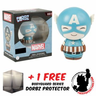 Funko Dorbz Marvel Captain America Sepia Exclusive,  Dorbz Protector
