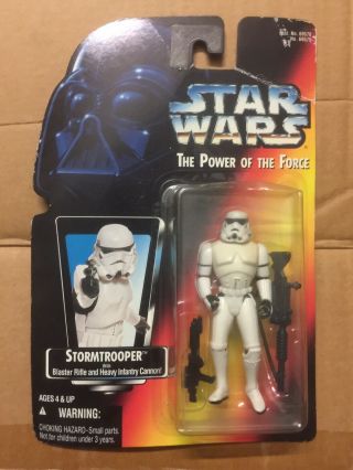 Kenner Star Wars Potf - Power Of The Force - Imperial Stormtrooper - 1995
