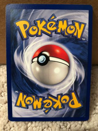 1999 Pokemon Game 1st Edition Shadowless Base Set Clefairy Doll 70/102 Rare 2
