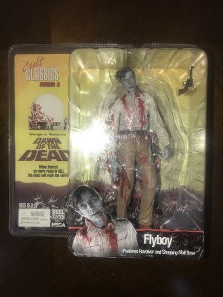 Neca Cult Classics Dawn Of The Dead Series 3 Zombie Flyboy 7” Action Figure 2005