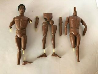 Vintage Hasbro G.  I.  Joe African American Doll Body Parts