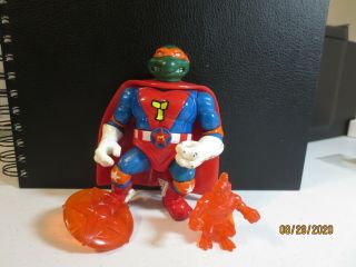 1993 Vintage Tmnt Teenage Mutant Ninja Turtle Mike Near Complete