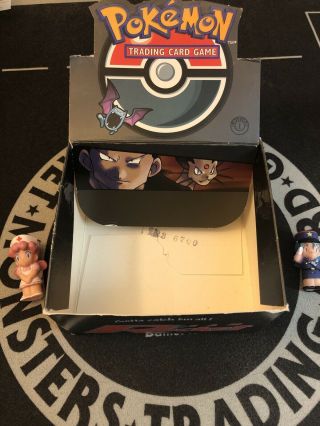 Empty Pokemon 1st Edition Team Rocket Booster Box,  Box Only No Packs