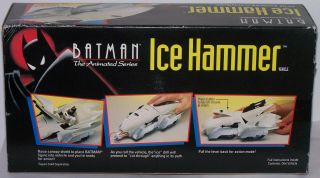 Batman The Animated Series Ice Hammer Vehicle Blasting Drill in Opened Box 3