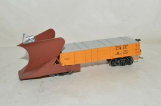Ho Scale Ahm Rivarossi Erie Rr Wedge Snow Plow Car Train Mw Kd 