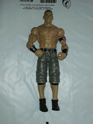 2011 Wwe John Cena Camo Action Figure Wrestler Mattel