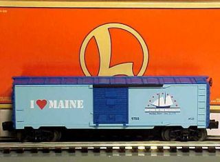 Lionel 6 - 19968 I Love Maine Boxcar Ln/box