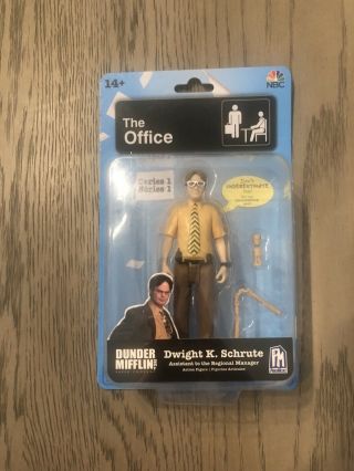 Dwight Schrute The Office Dunder Mifflin Phatmojo Action Figure