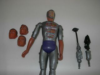 Vintage Kenner Six Million Dollar Man Maskatron The Enemy Robot 1976