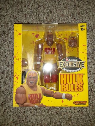 Wwf Wwe Storm Collectibles Hulk Hogan Ringside Exclusive,  Limited,  Con