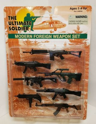 1998 21st Century Toys The Ultimate Soldier Modern Foreign Weapon Set
