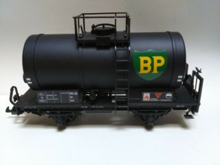 LGB 4040 - B BP Fillable Single Dome Tank Car w/orig.  box,  stickers.  Looks 2