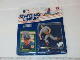 1989 Starting Lineup Roger Clemens Boston Red Action Figure Kenner Mlb Card Nos