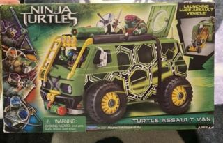 Tmnt Ninja Turtles Turtle Assault Van In Open Box