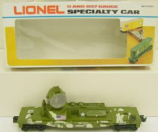 Lionel 6 - 6526 Us Marines Operating Searchlight Car Ex/box