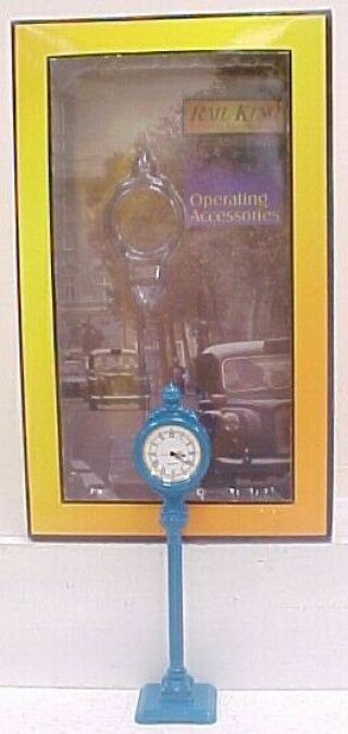 Mth 30 - 1072 Operating Street Clock Ex/box