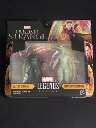 Marvel Legends Doctor Strange & Astral Dr Strange 3.  75 " Action Figure Hasbro