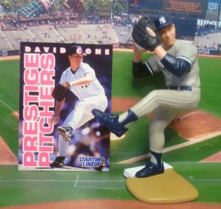1996 David Cone - Starting Lineup - Slu - Loose Figure & Card - York Yankees