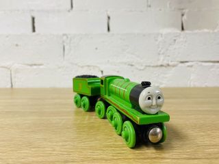 Henry - Thomas The Tank Engine & Friends Wooden Railway Trains No Name Vintage
