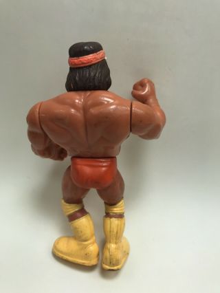 WWF Macho Man Randy Savage Hasbro 4.  5” Wrestling wwe Figure 2