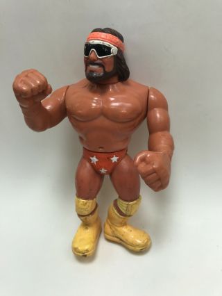 WWF Macho Man Randy Savage Hasbro 4.  5” Wrestling wwe Figure 3
