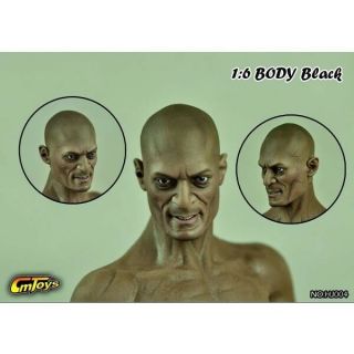 True - Type Style Homme Noir Figurine 1:6 Figure Black Man Cm Toys Hj004