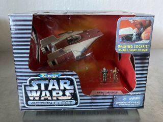 Rare Vintage Star Wars Action Fleet A - Wing Micro Machines Galoob