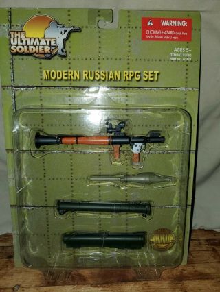 The Ultimate Soldier Modern Russian Rpg Weapons Set In Package