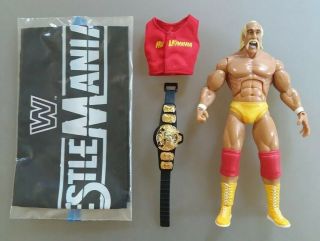 Wwe Deluxe Classic Superstars Hulk Hogan Jakks Series 1 Elite 80s Complete Vhtf