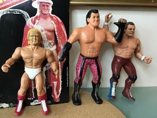 Vintage 1985 Hulk Hogan As Thunderlips Rocky Appleworks W/card & Ljn Wrestlers
