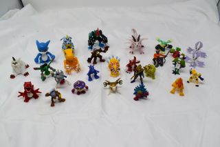 27 Vintage Bandai Digimon Digital Monsters Mini Figure H - T Miniature