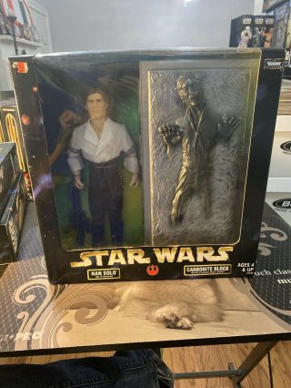 Kenner Star Wars Han Solo As Prisoner & Carbonite Block 1998