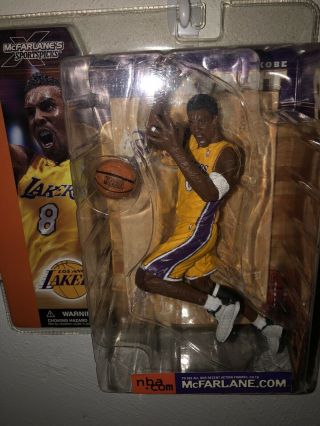Mcfarlane Sports Picks Kobe Bryant Series 3 Los Angeles Lakers Yellow Jersey