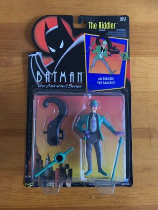 1992 Batman The Animated Series The Riddler Action Figure Mip