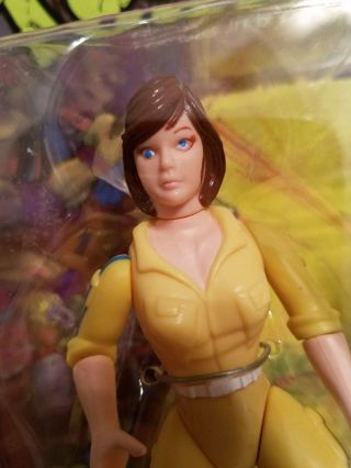 APRIL O ' NEIL Action Figure 5 inch☆TMNT☆ With Gun/Camcorder 2