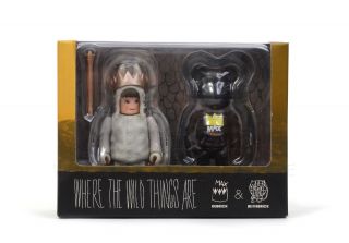 Medicom Toy Box Set Kubrick,  Bearbrick 100 Max & Where The Wild Things Are