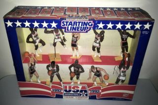 Kenner Starting Lineup (slu) 1992 Usa Olympic Basketball Dream Team Box Set