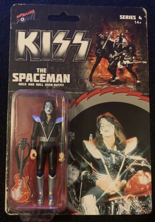 The Spaceman Bif Bang Pow Kiss Series 4 Rock And Roll Over 3.  5 " Action Figure