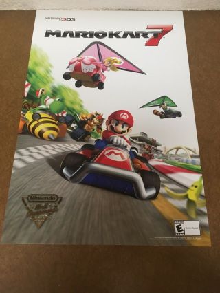 Nintendo World Championships 2017 Mario Kart 7 Poster