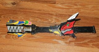 Mighty Morphin Power Rangers Dino Battle Sword w/ Kentrosaurus Charge Toy 2
