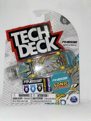 TECH DECK BLIND ULTRA RARE Papa Reaper And Sonic The Hedgehog - Set 3