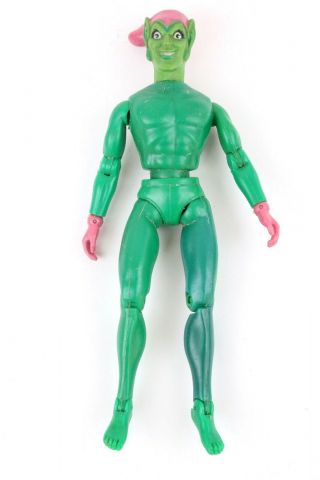 Vintage 1974 Mego Green Goblin Type 2 Action Figure No Clothes Old Toy