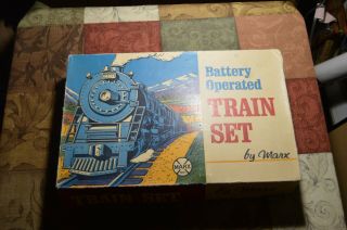 Vintage Marx Battery Operated Train Set Complete.  " One "