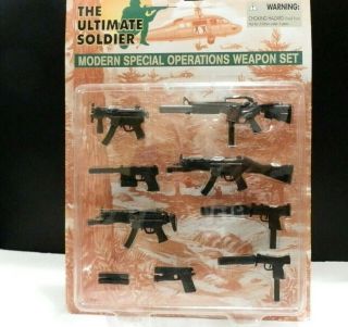1998 21st Century Toys The Ultimate Soldier Modern Special Operations Weapon Set