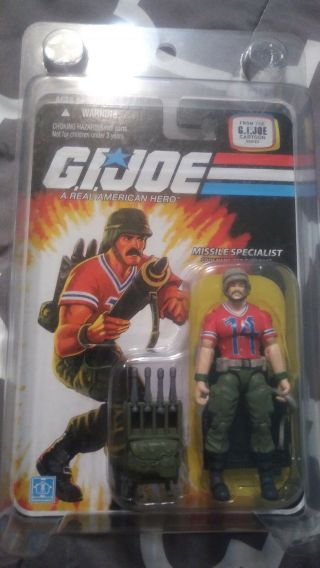 G.  I.  Joe Missle Specialist Code Name: Sgt.  Bazooka