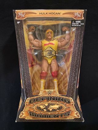 Wwe Mattel Defining Moments Elite Hulk Hogan Wrestling Figure Wwf
