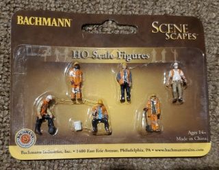 Bachmann Trains Scene Scapes Ho Scale Maintenance Workers 33106